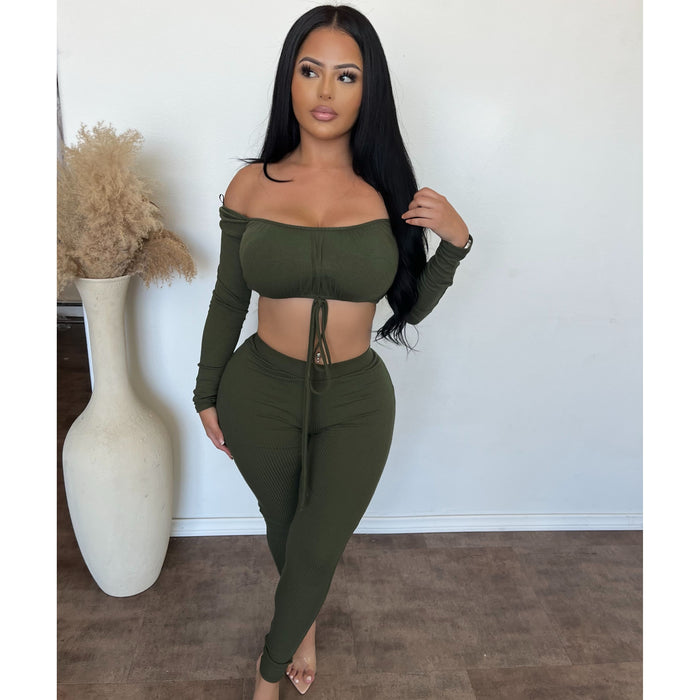 Angelina Matching Set (Olive)