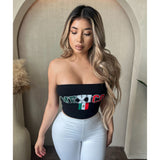 Mexico Tube Top (Black)