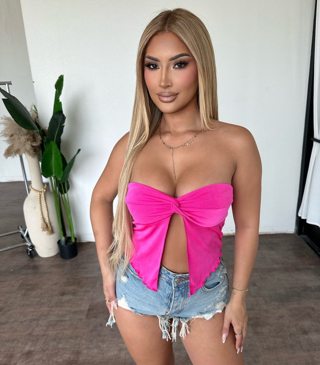 Lucy Top (Hot Pink)