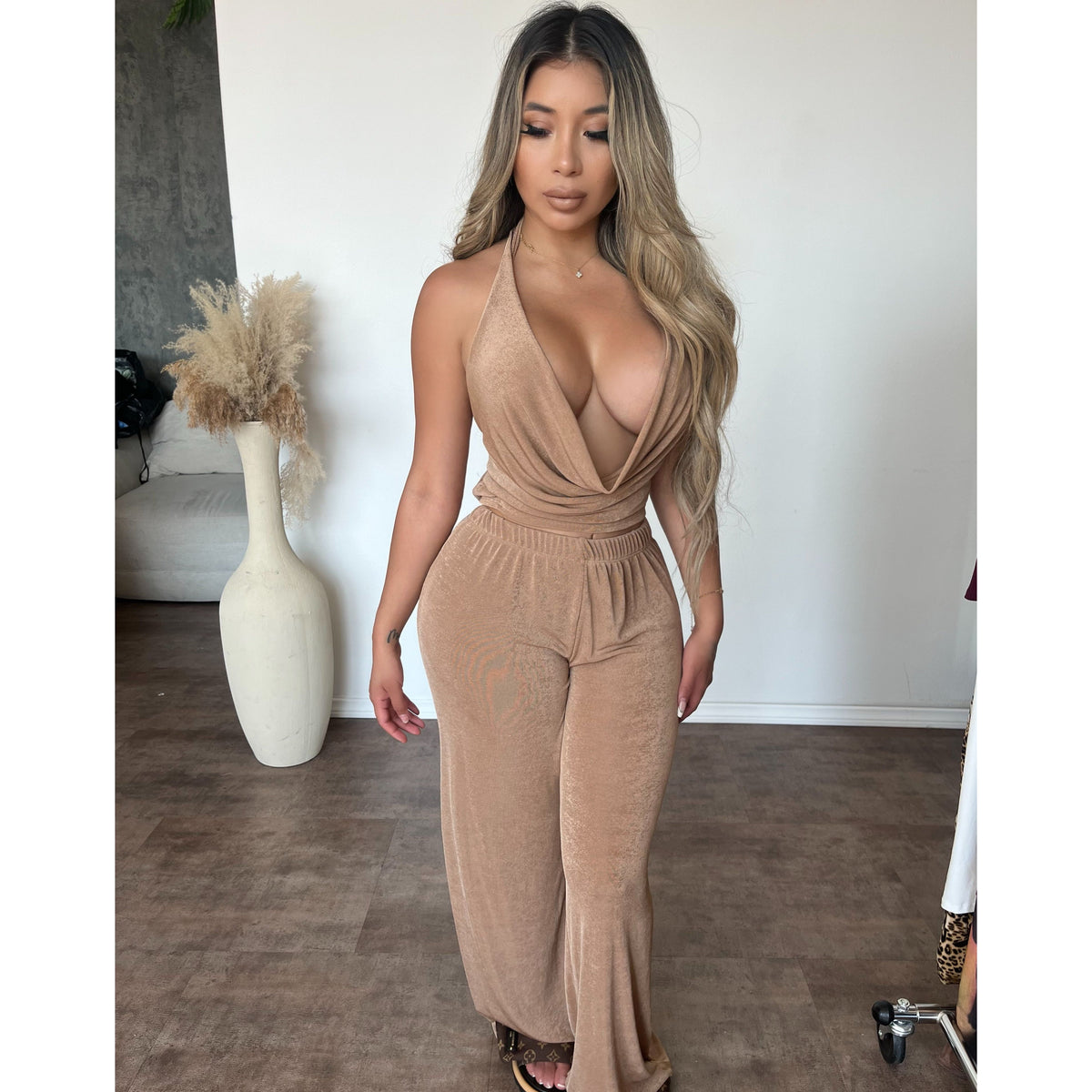 Myla 2 Piece (Khaki)