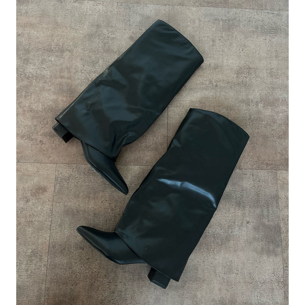 Jenny Wide Boots (Black)
