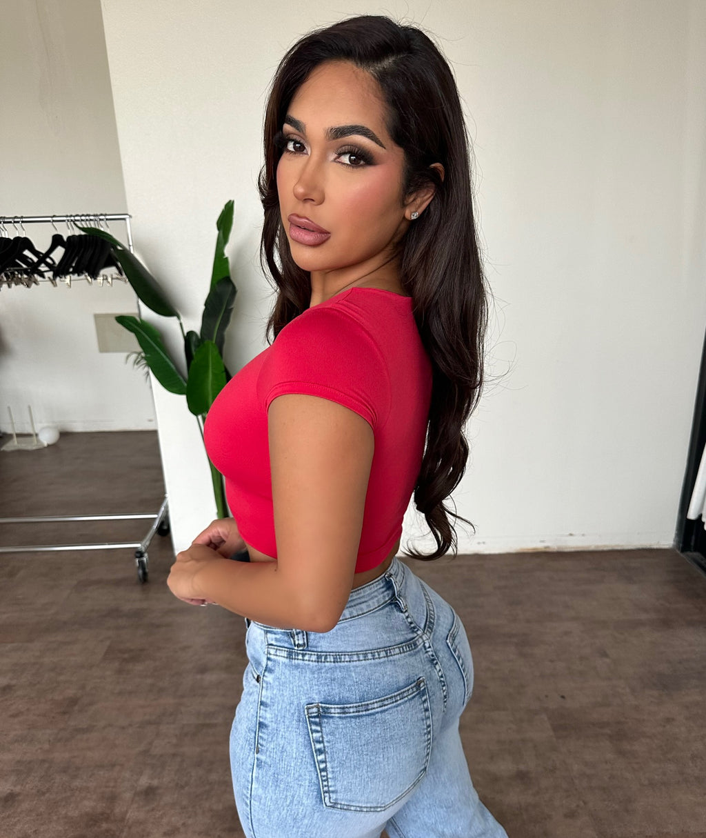 Isabella Top (Red)