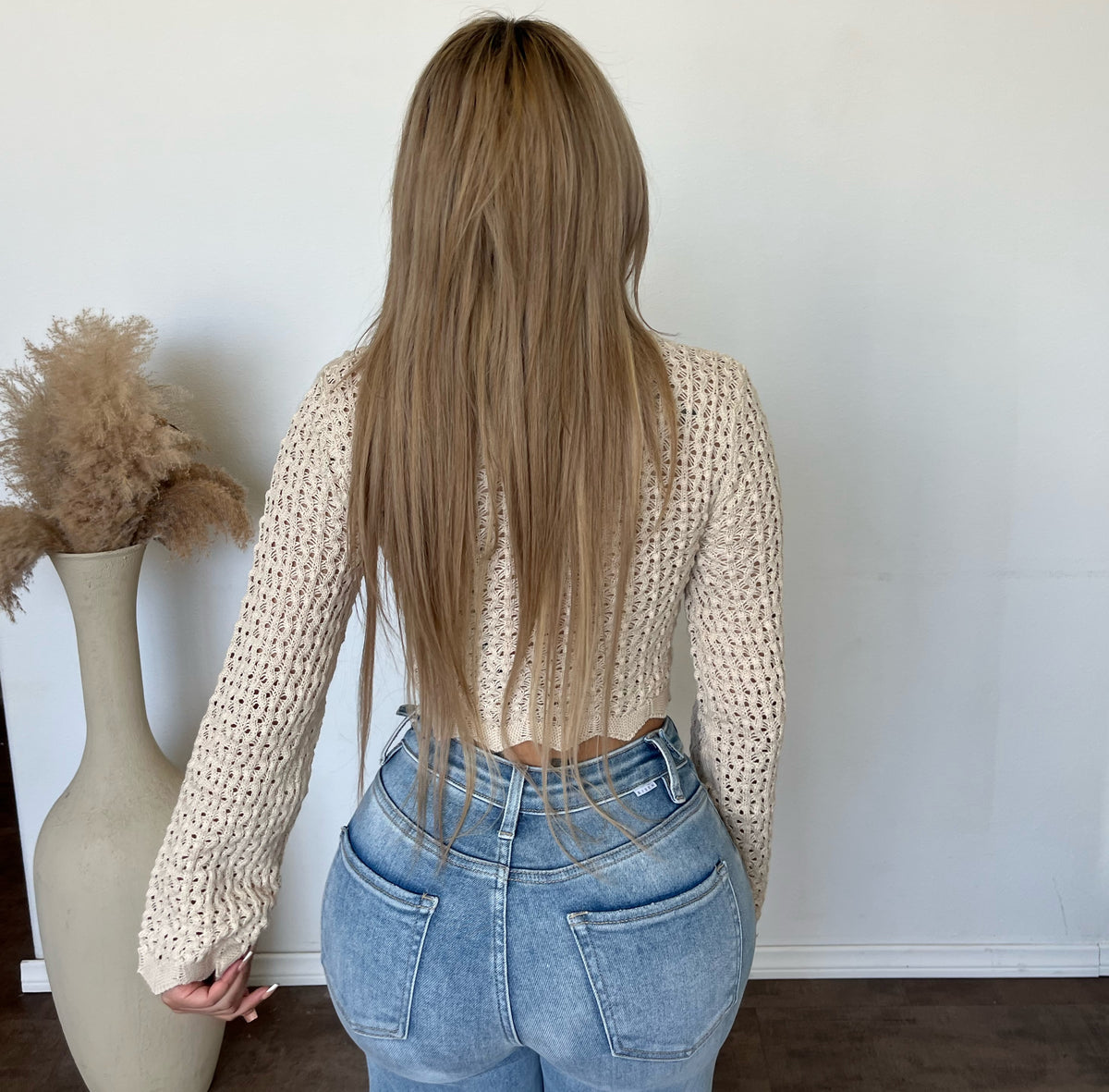 Alyssa Cardigan Sweater (Natural)