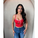 Shantel Seamless Cami Top (Red)