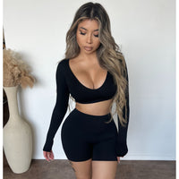 Erica Bonding Shorts (Black)