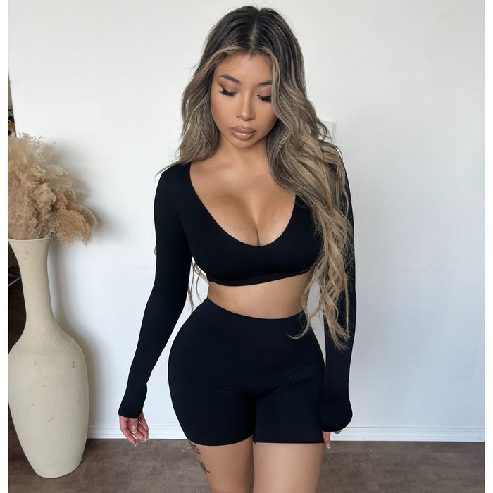 Erica Bonding Shorts (Black)