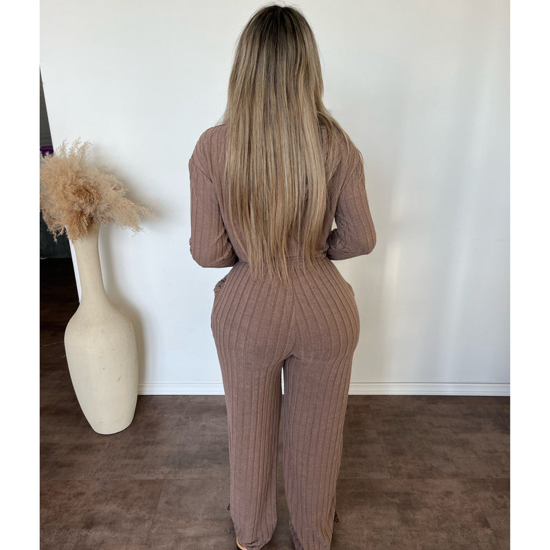 Riley 2 Piece Set (Taupe)