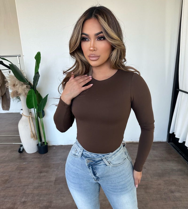 Carly Top (Brown)