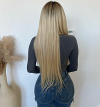 Sarah Round Neck Long Sleeve Top (Grey)