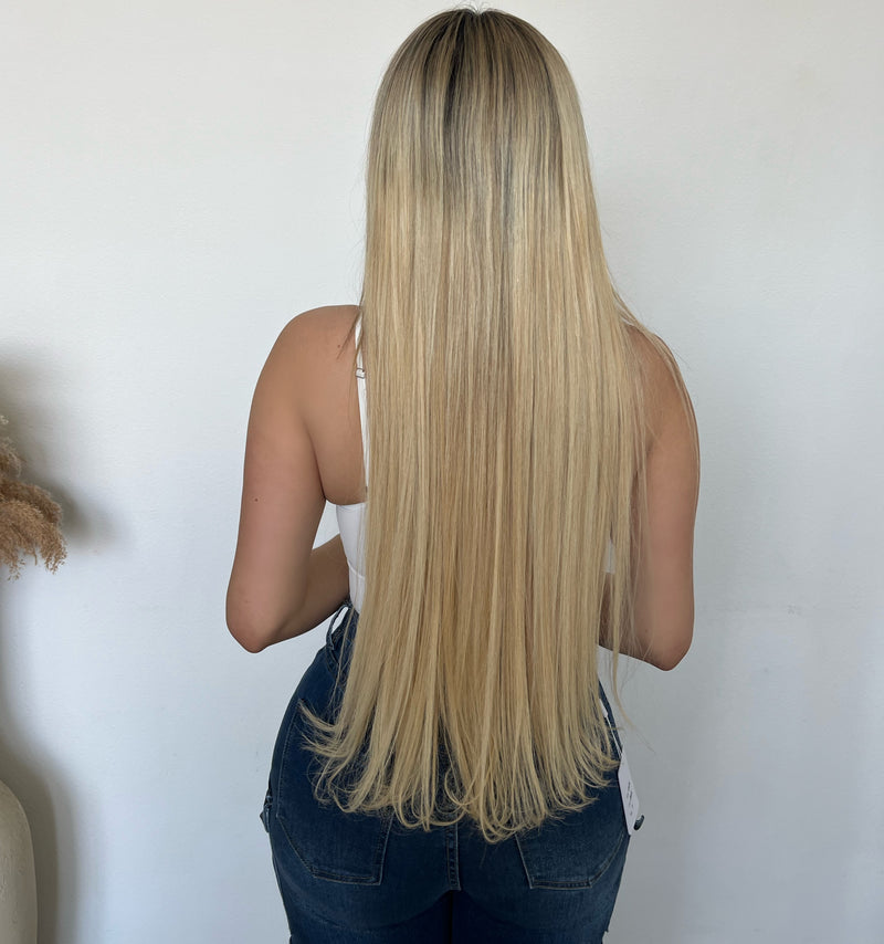 Bust Shaping Strap Bodysuit (White)