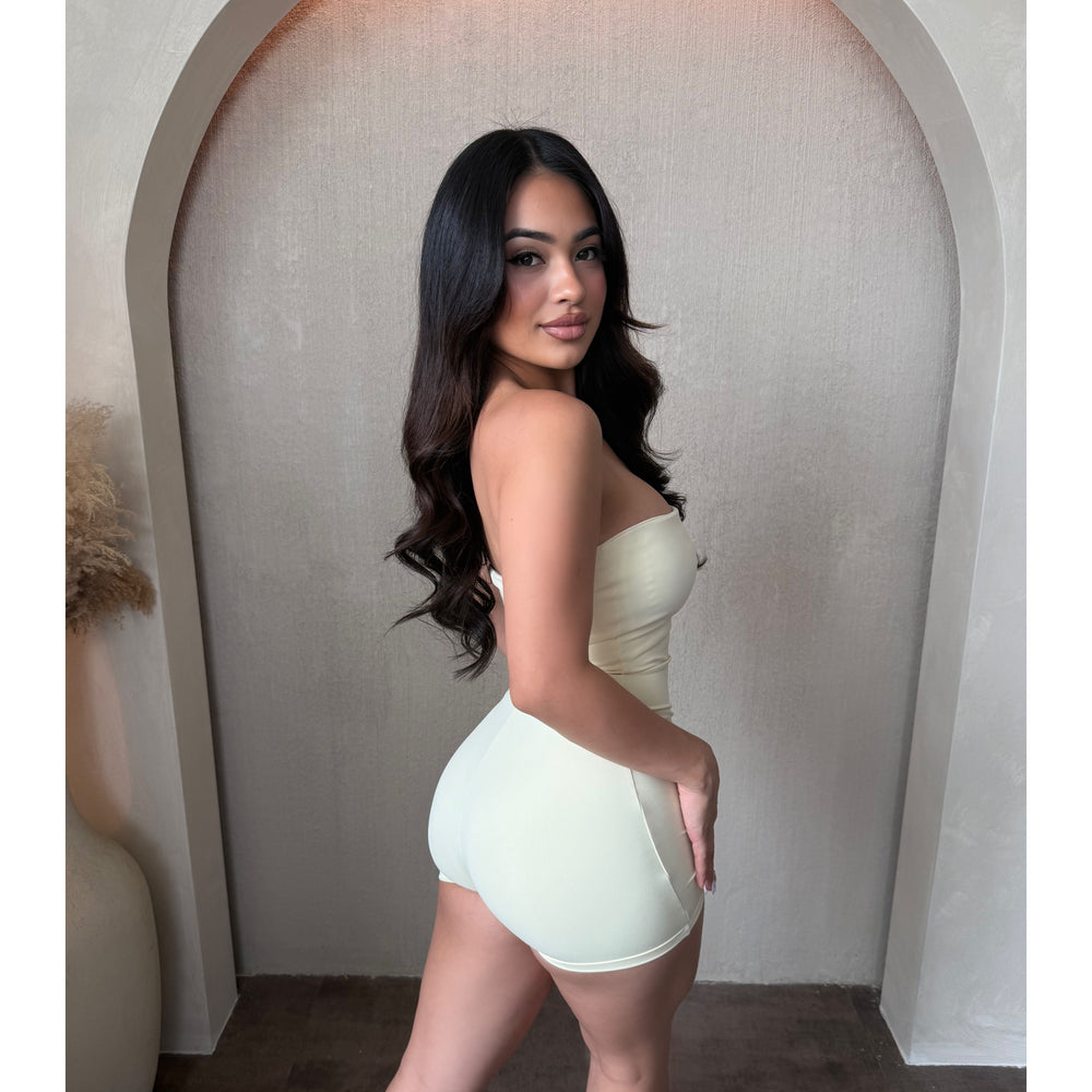 Cami Gym Romper (Pear Sorbert)