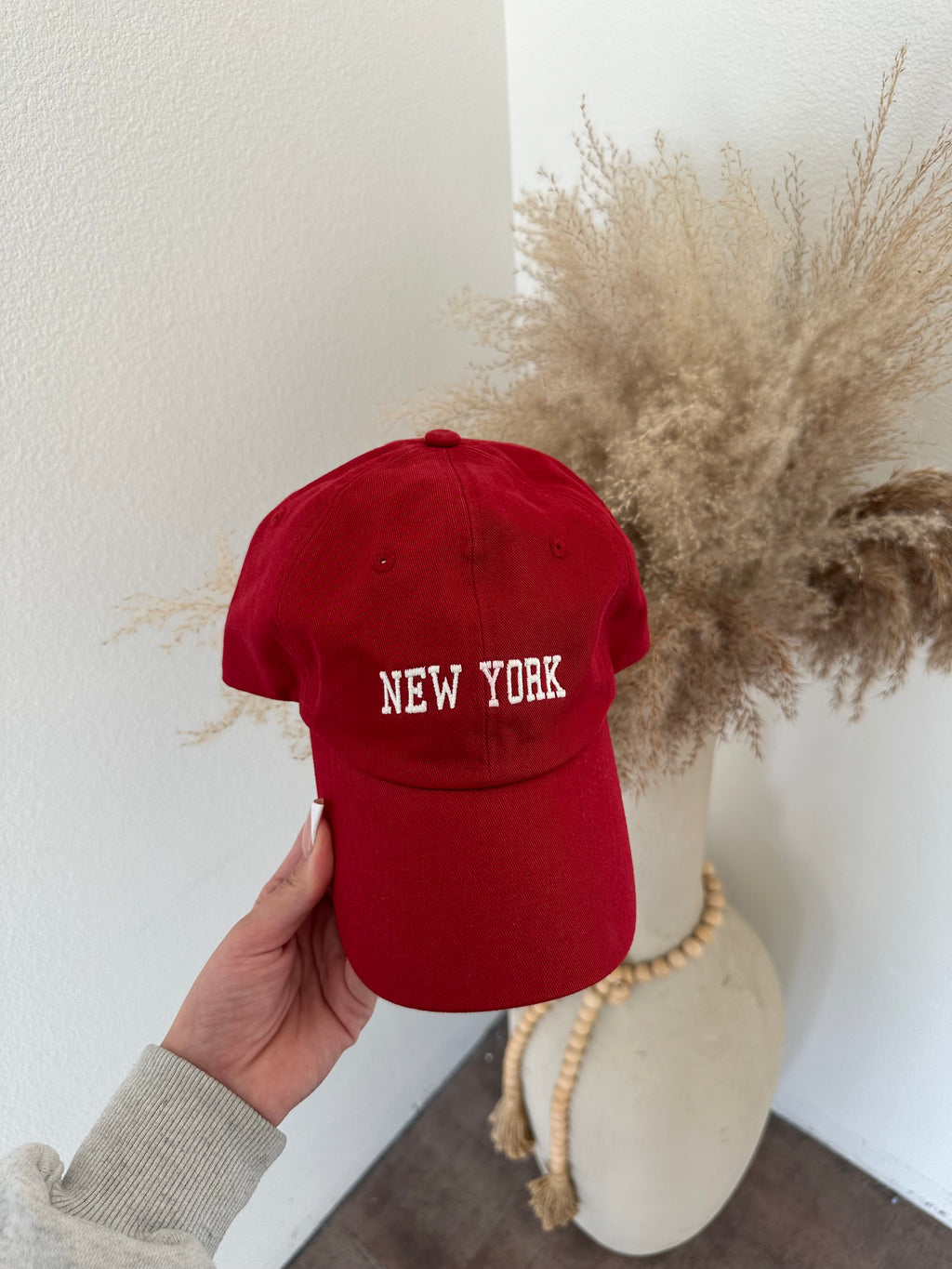 New York Red/White Hat