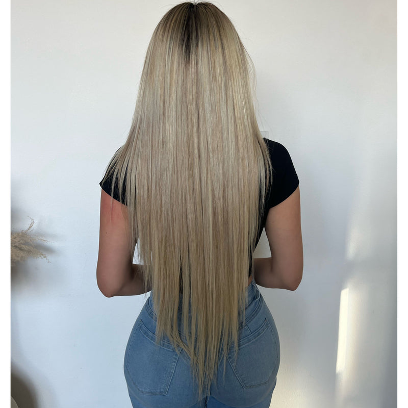 Veronica V Neck Top (Black)