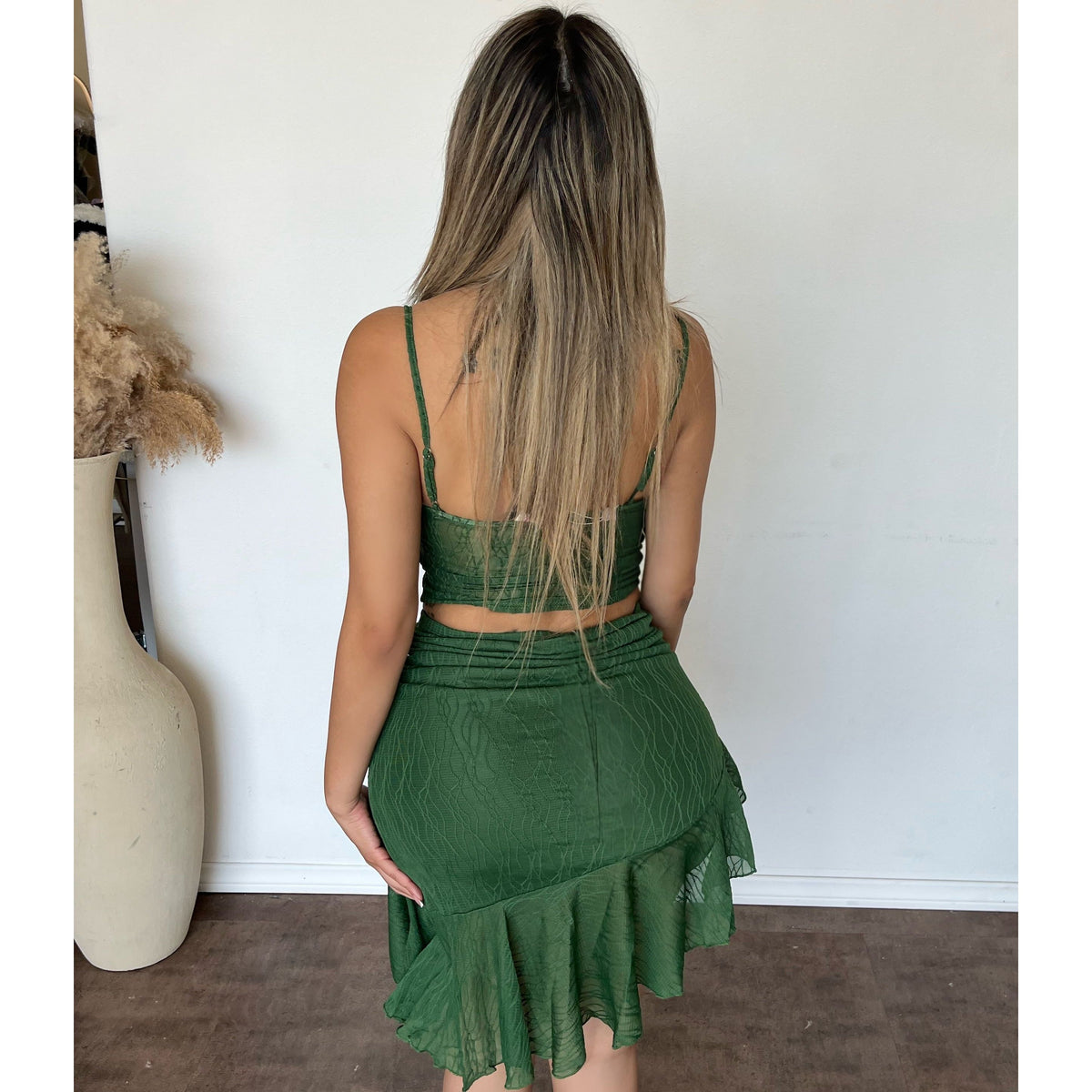 Alena Matching Set (Hunter Green)