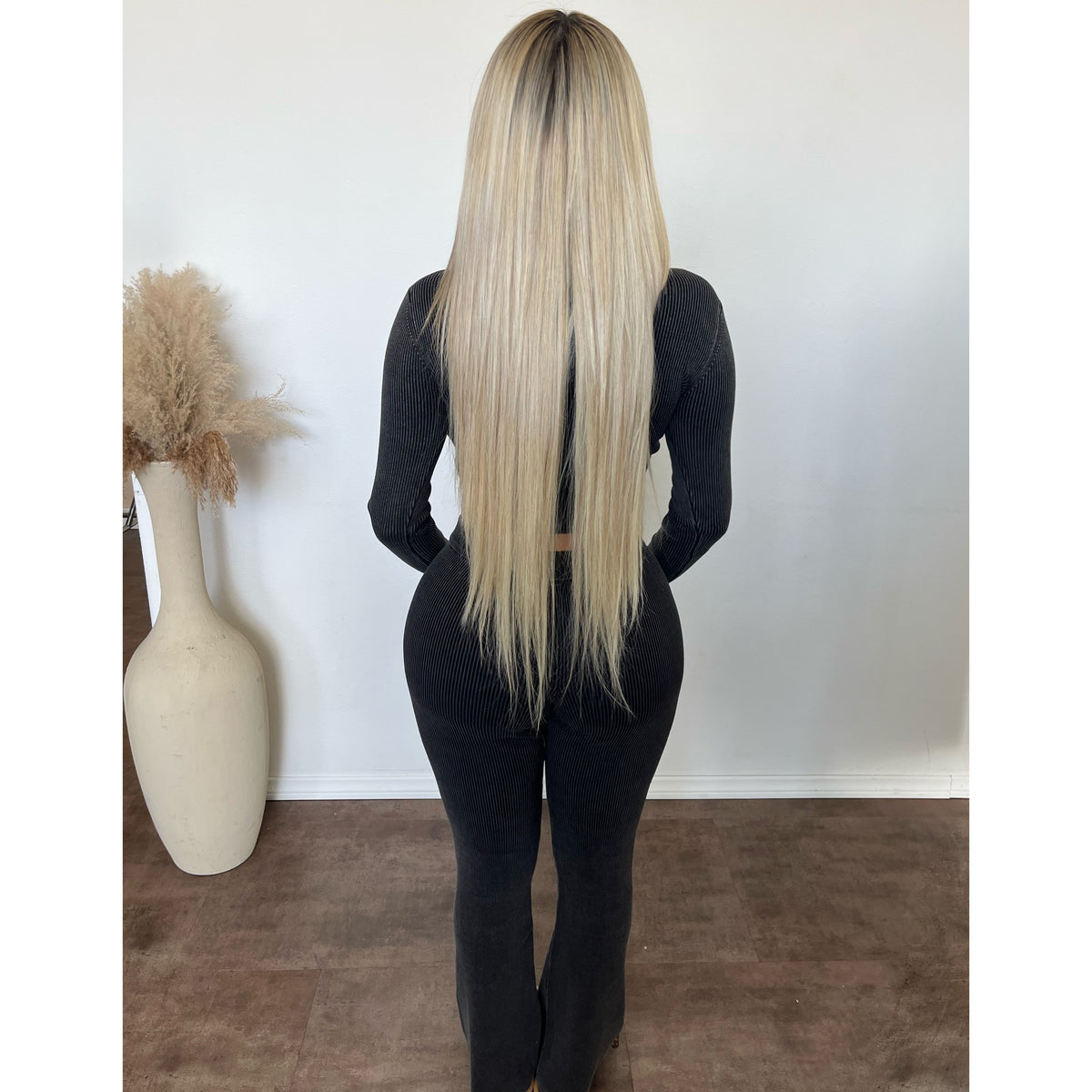 Ashley Hoodie Matching Set (Black)