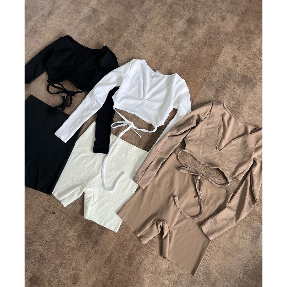 Erica Bonding Shorts (Mocha)