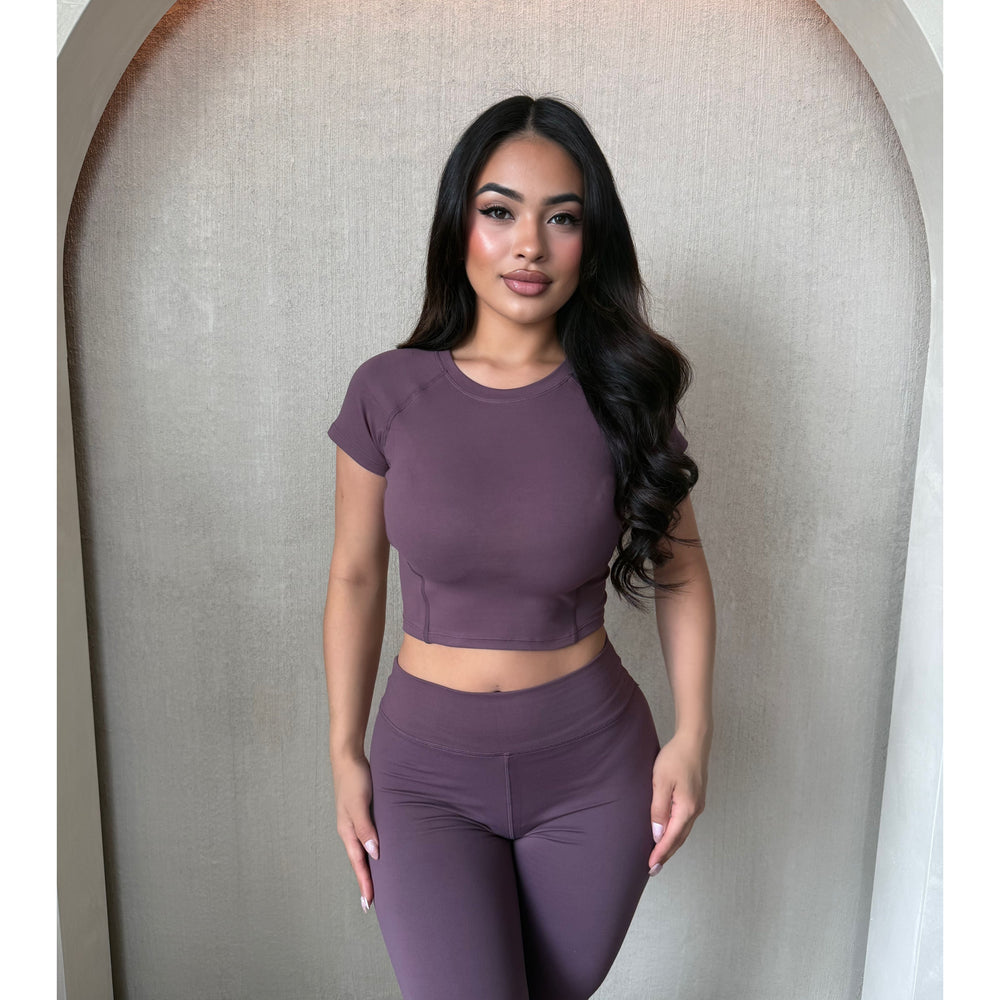 Rayleen Gym T Shirt (Mulberry)