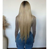 Linda Longe Sleeve Front U Top (Ash)