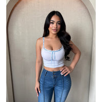 Shantel Seamless Cami Top (White)