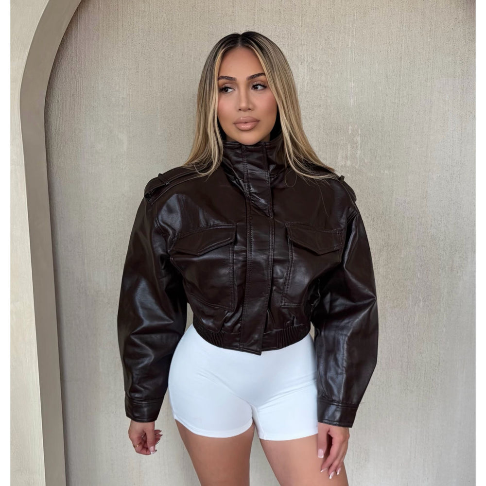 Celeste Jacket(Dark Brown)