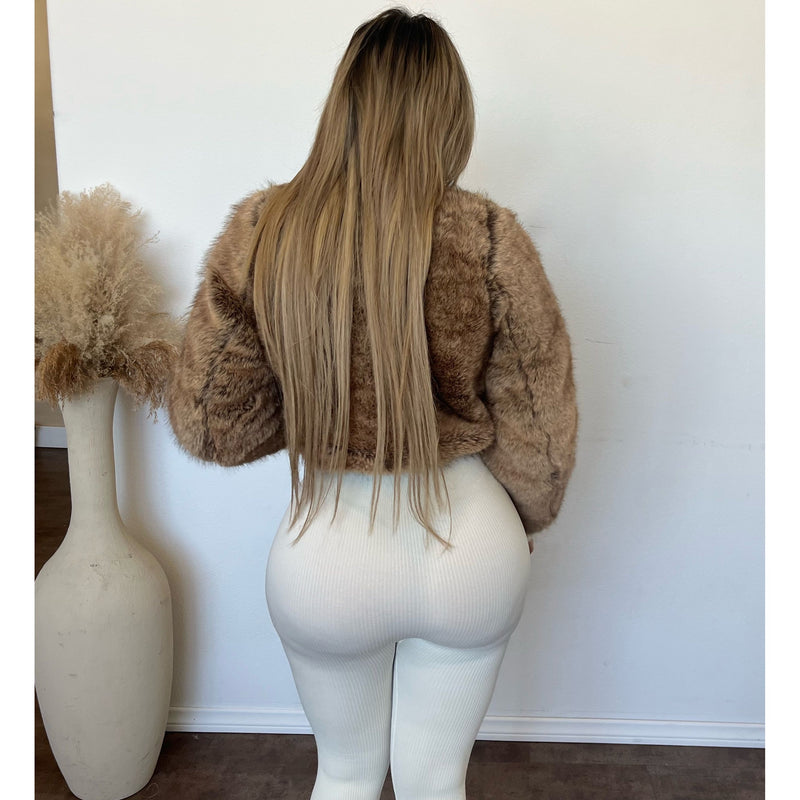 Cynthia Faux Fur Jacket (Fur)