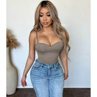 Esme Bonding bra Cami Top (Ash)