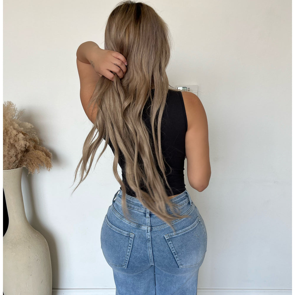 Stormy Soft Tank Top (Washed Black)