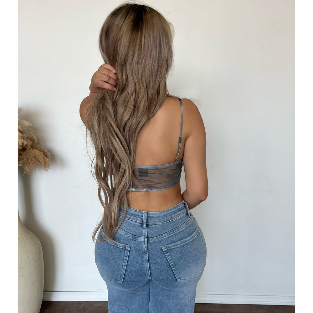 Kayleigh Top (Grey Combo)