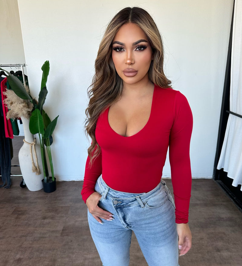 Demi Top (Red)