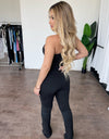 Bianca Flare Jumpsuit(Black)