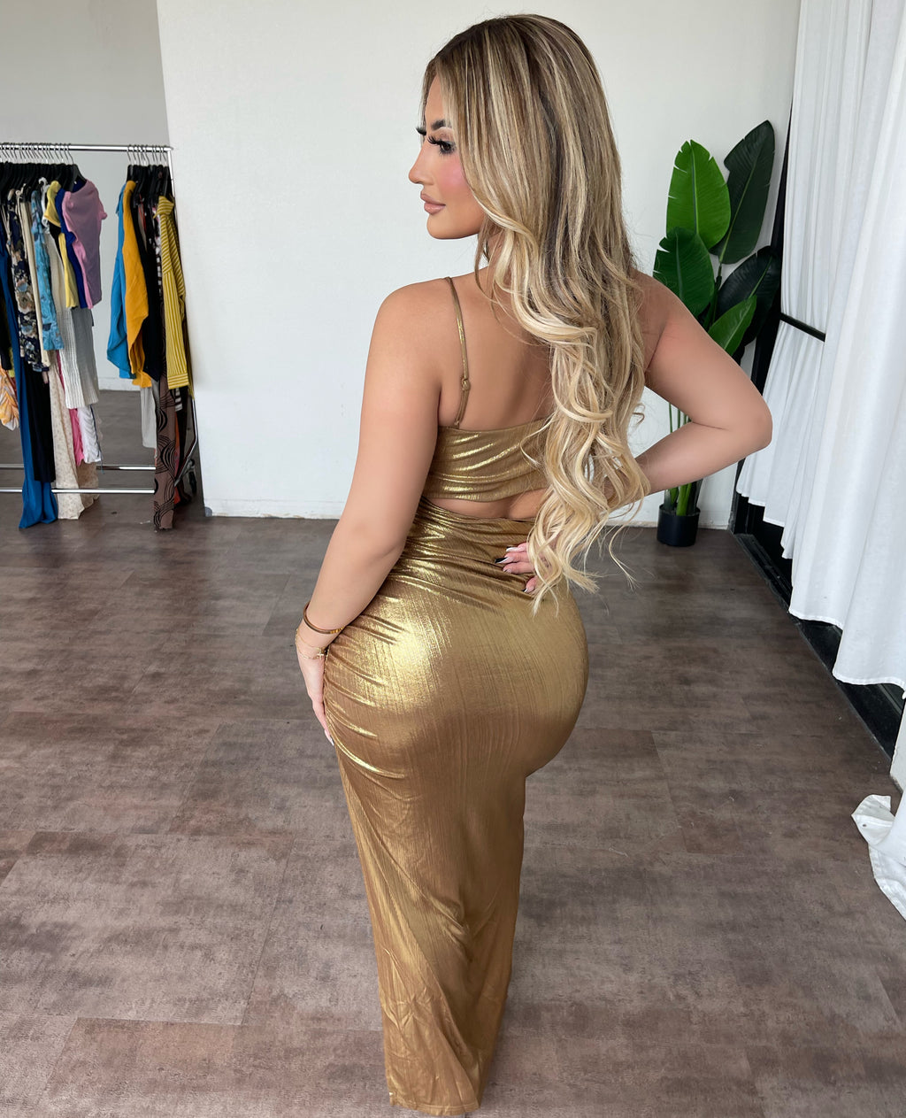 Janece Dress (Gold)