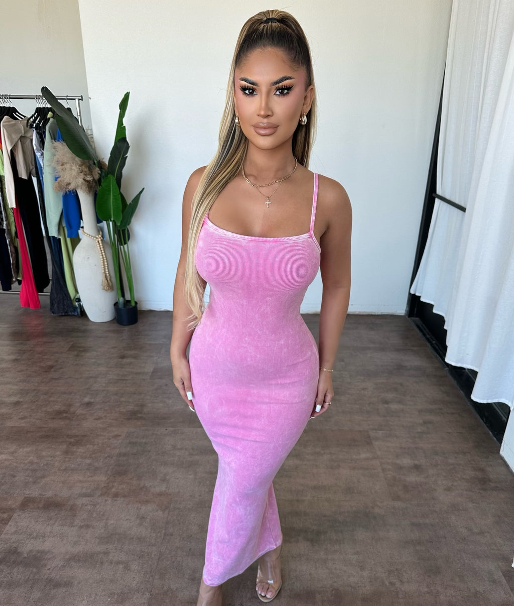 Leilani Dress (Pink)
