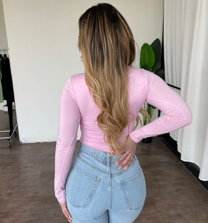 Eliana Bodysuit(Light Pink)