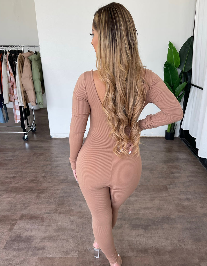 Ember Jumpsuit (Taupe)