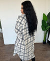 Kadie Oversized Flannel (Ivory)
