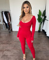 Ember Jumpsuit (Red)