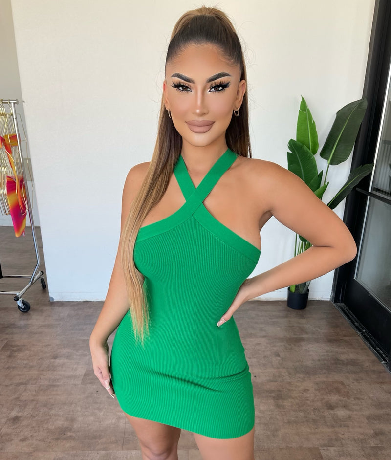 Nina Dress(Green)