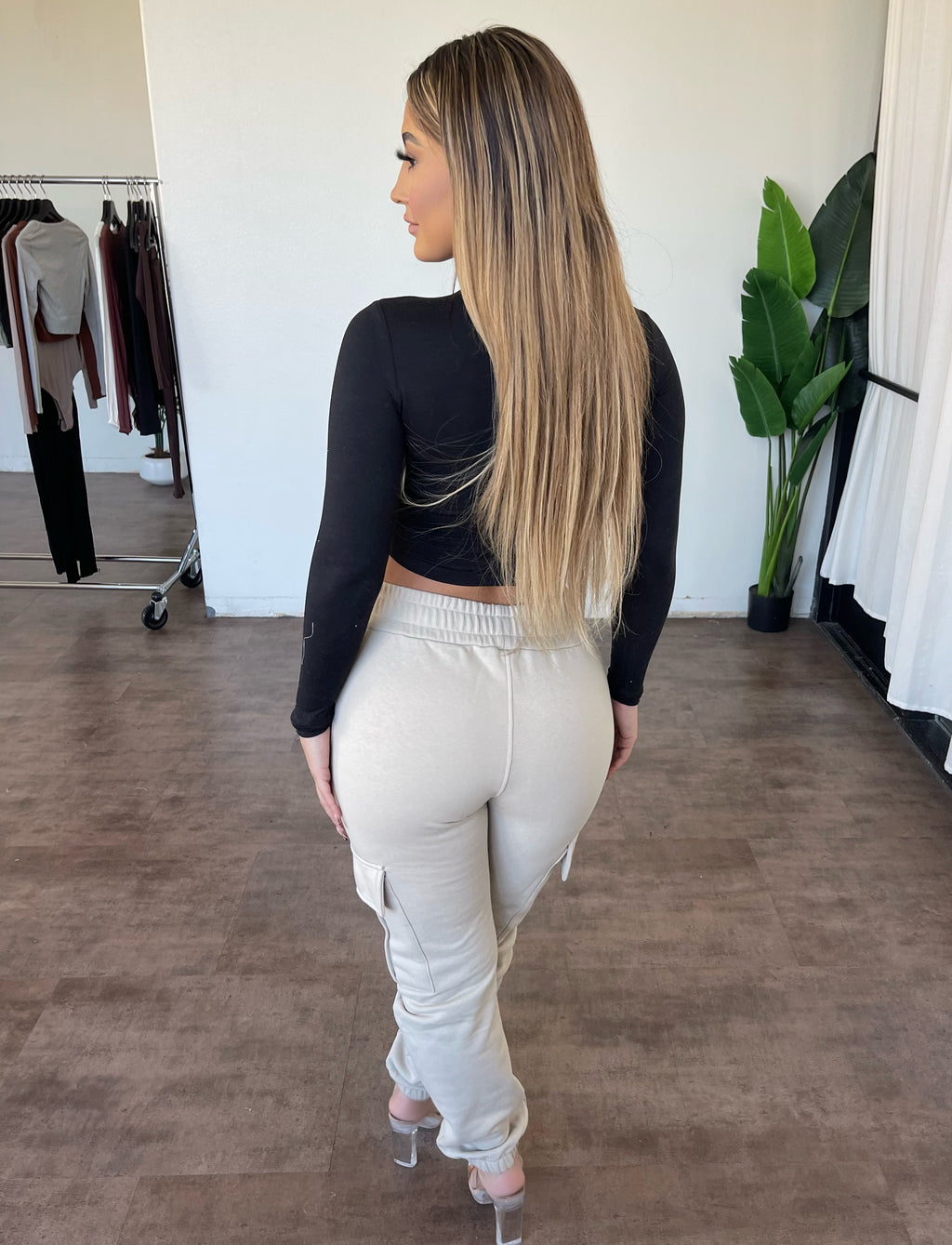 Chrissy Joggers(Taupe)